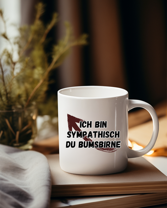 „ Ich bin sympathisch“ Tasse