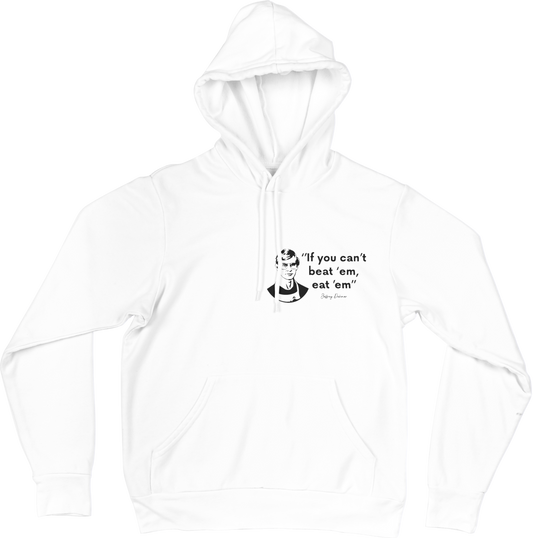 Hoodie "if you cant beat em´"