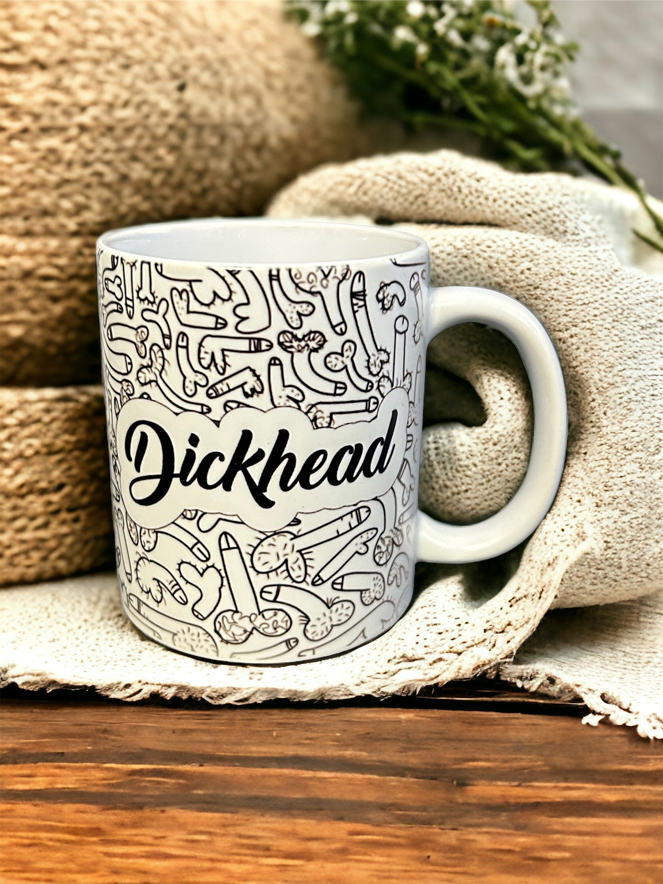 Tasse „Dickhead“