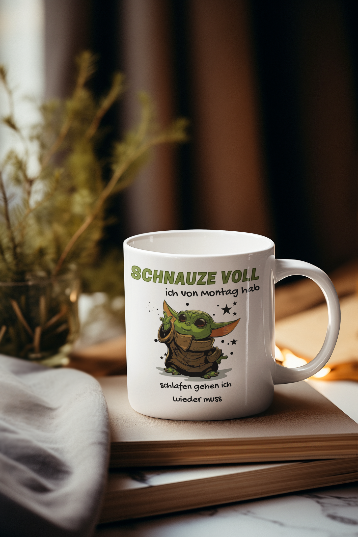 Tasse „Schnauze Voll“