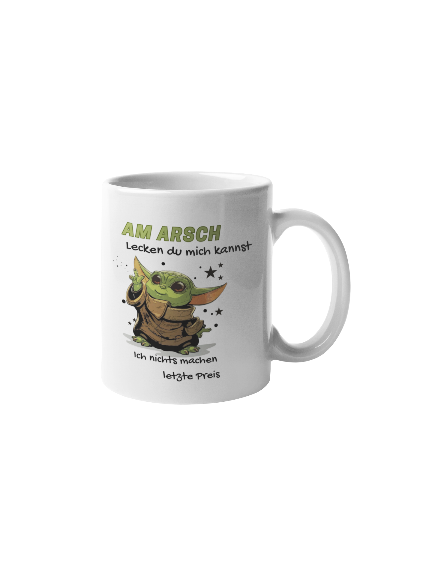 Tasse „ich Nix machen letzte Preis“