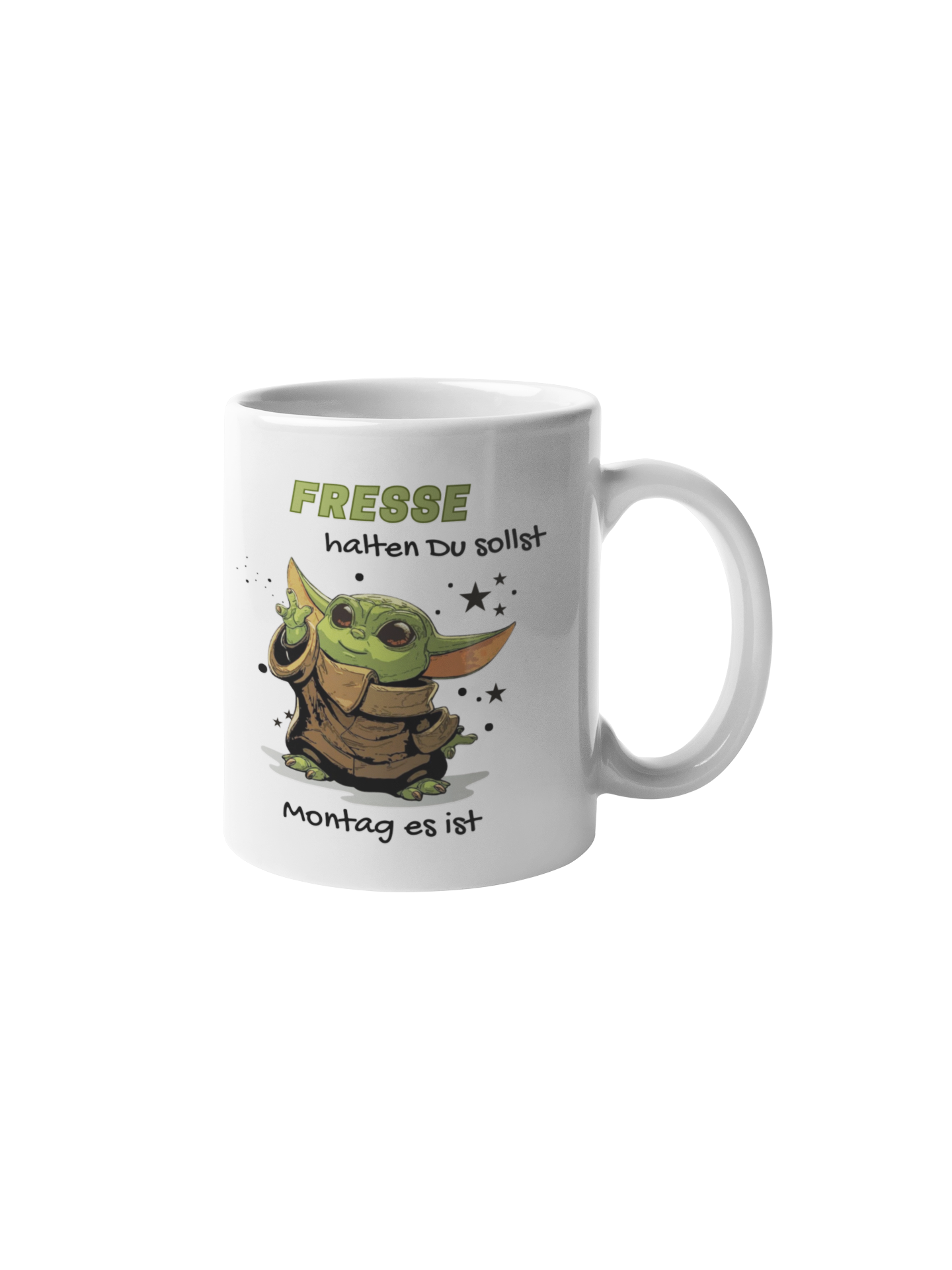 Tasse „Fresse du halten sollst“