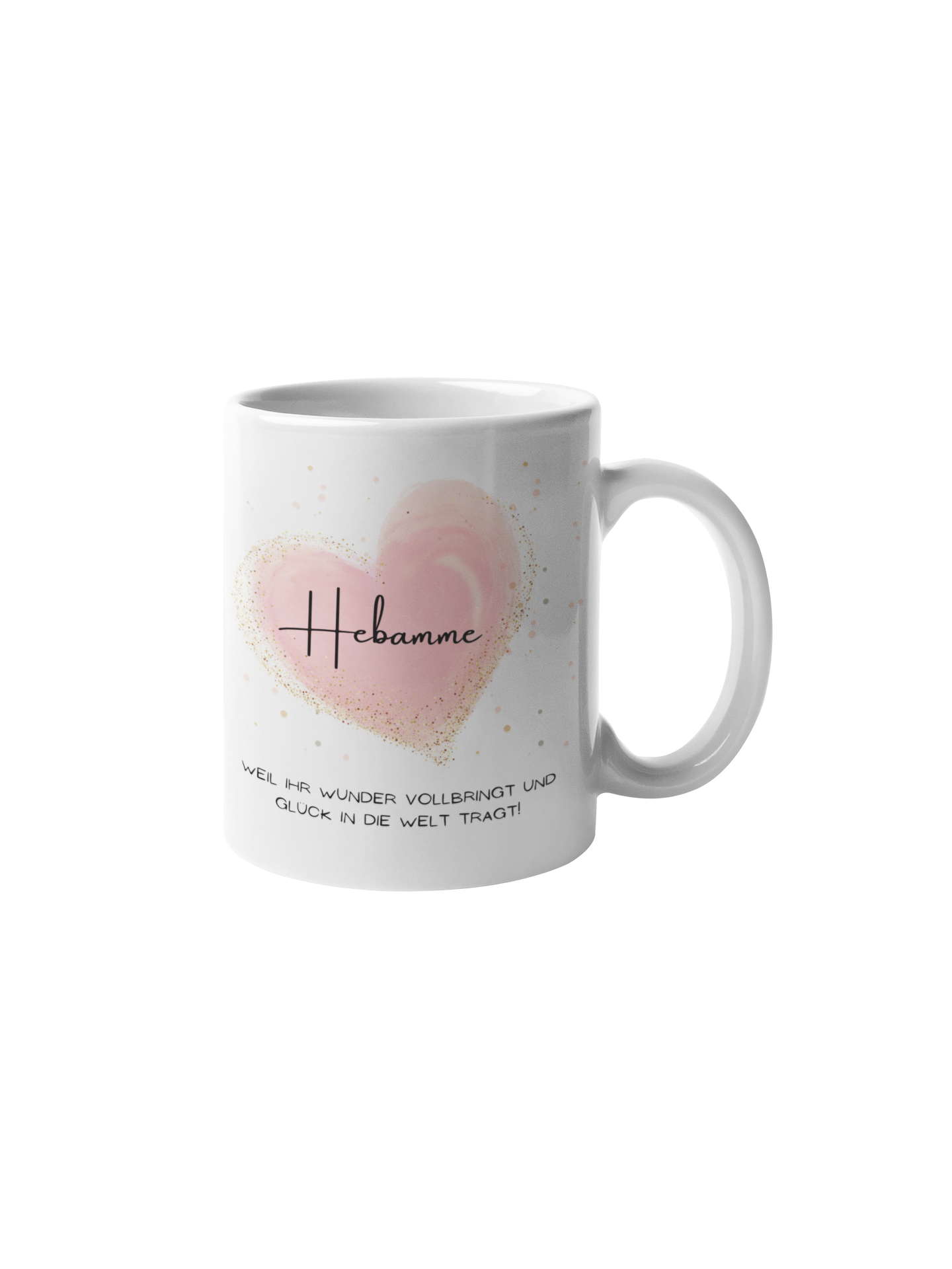 Dankeschön-Tasse für deine Hebamme - Ein besonderes Geschenk 🌷☕