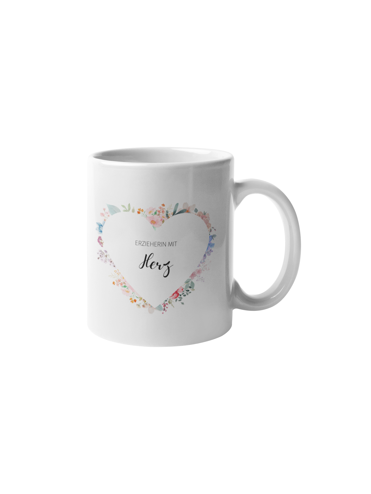 Dankeschön-Tasse für Erzieher "Blümchen" - Ein besonderes Geschenk 🌟☕