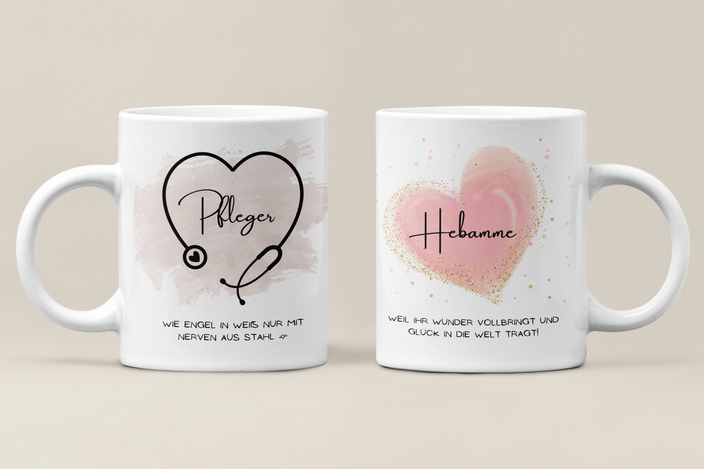 Dankeschön-Tasse für deine Hebamme - Ein besonderes Geschenk 🌷☕