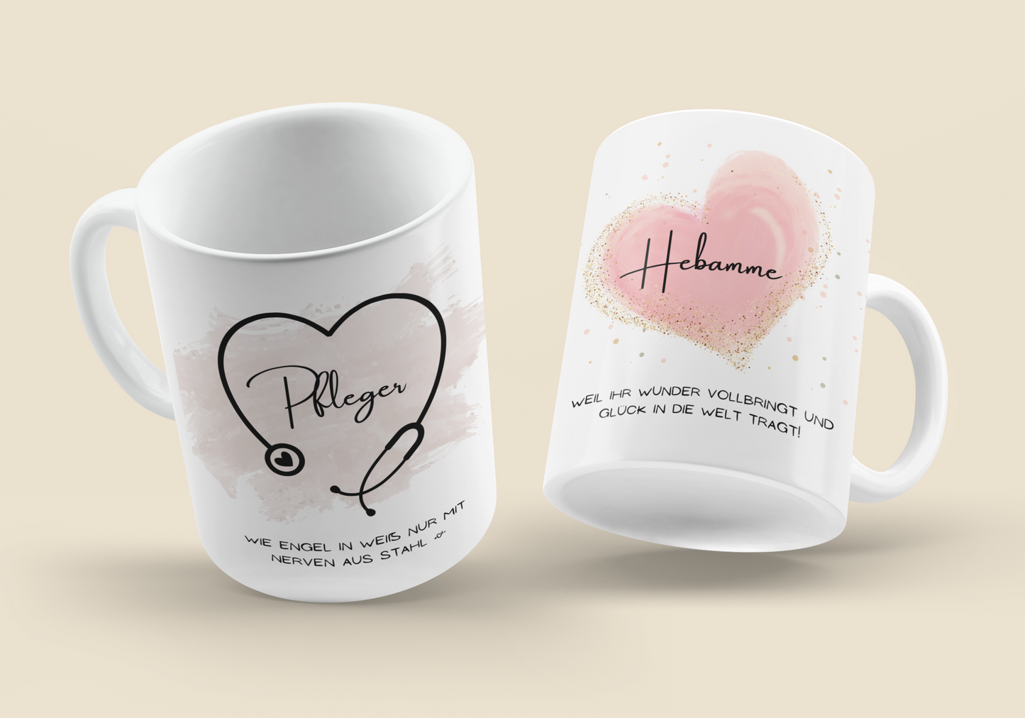 Dankeschön-Tasse für deine Hebamme - Ein besonderes Geschenk 🌷☕